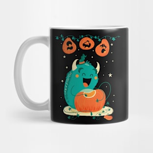 happy Halloween monster Mug